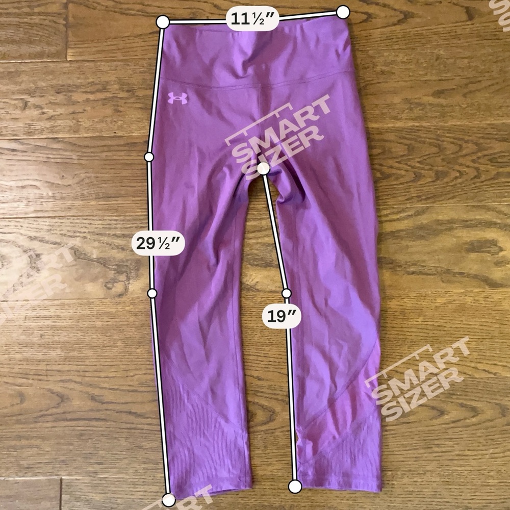 Under Armour Kids Vibrant Purple Leggings - Picture 3 of 4